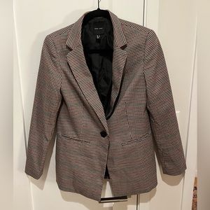 New look patterned blazer size 2